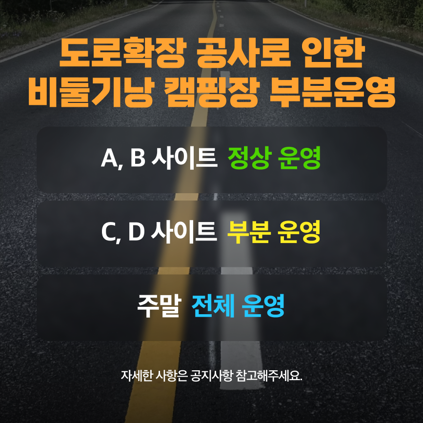 사이트 부분운영